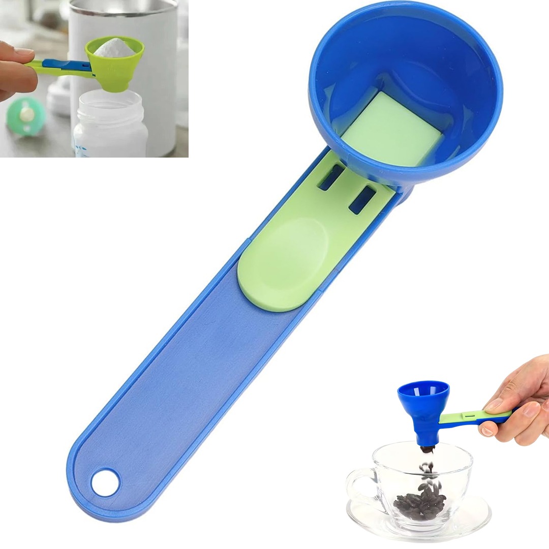 KAYDIRMALI AYARLI 2IN1 MUTFAK ÖLÇÜ KAŞIĞI