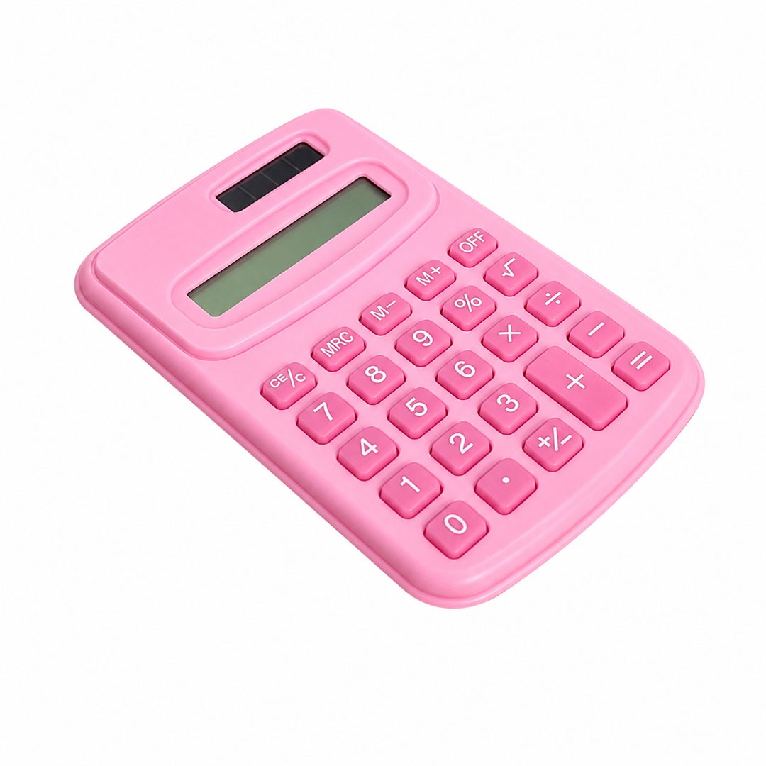 MİNİ HESAP MAKİNESİ PEMBE
